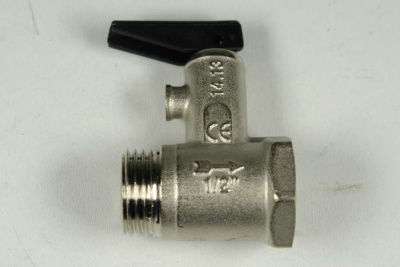 Клапан предохранительный для водонагревателя, 1/2" с курком 8,5 бар (41258)