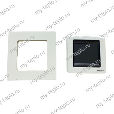 Терморегулятор DEVIreg Touch (цвет Pure White) (140F1064)