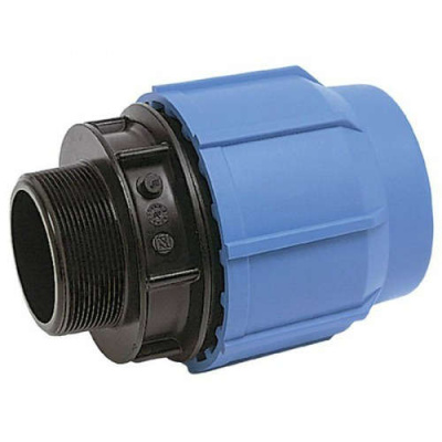 ПНД Соединение 20х3/4" нар/р PN10 ДЖИЛЕКС (9119) ПНД Соединение 20х3/4" нар/р PN10 ДЖИЛЕКС (9119)